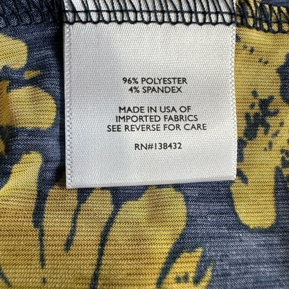 ModCloth Blue Floral Print Spaghetti Tie Strap Midi Sundress Medium NWT - Picture 6 of 6